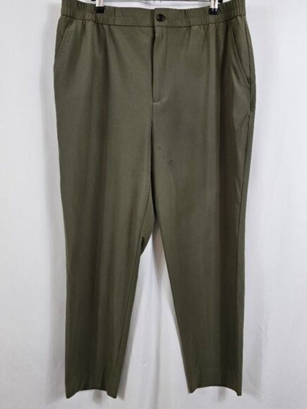 Banana Republic Lightweight Pants In Olive Green - Size L